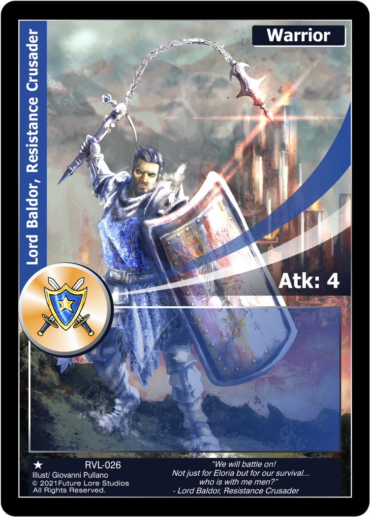 Lord Baldor, Resistance Crusader