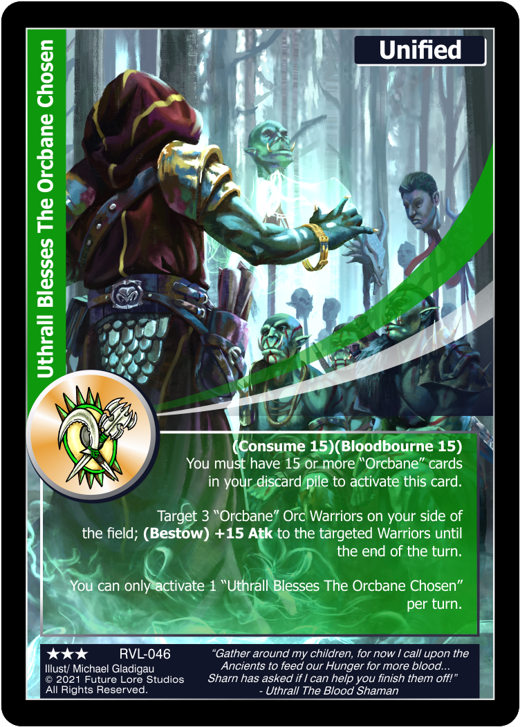 Uthrall Blesses The Orcbane Chosen