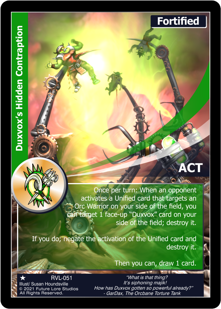 Duxvox’s Hidden Contraption