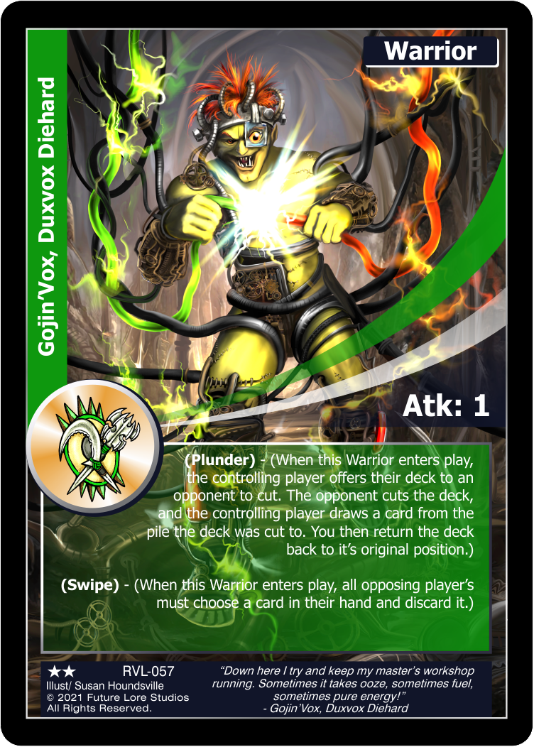 Gojin’Vox, Duxvox Diehard