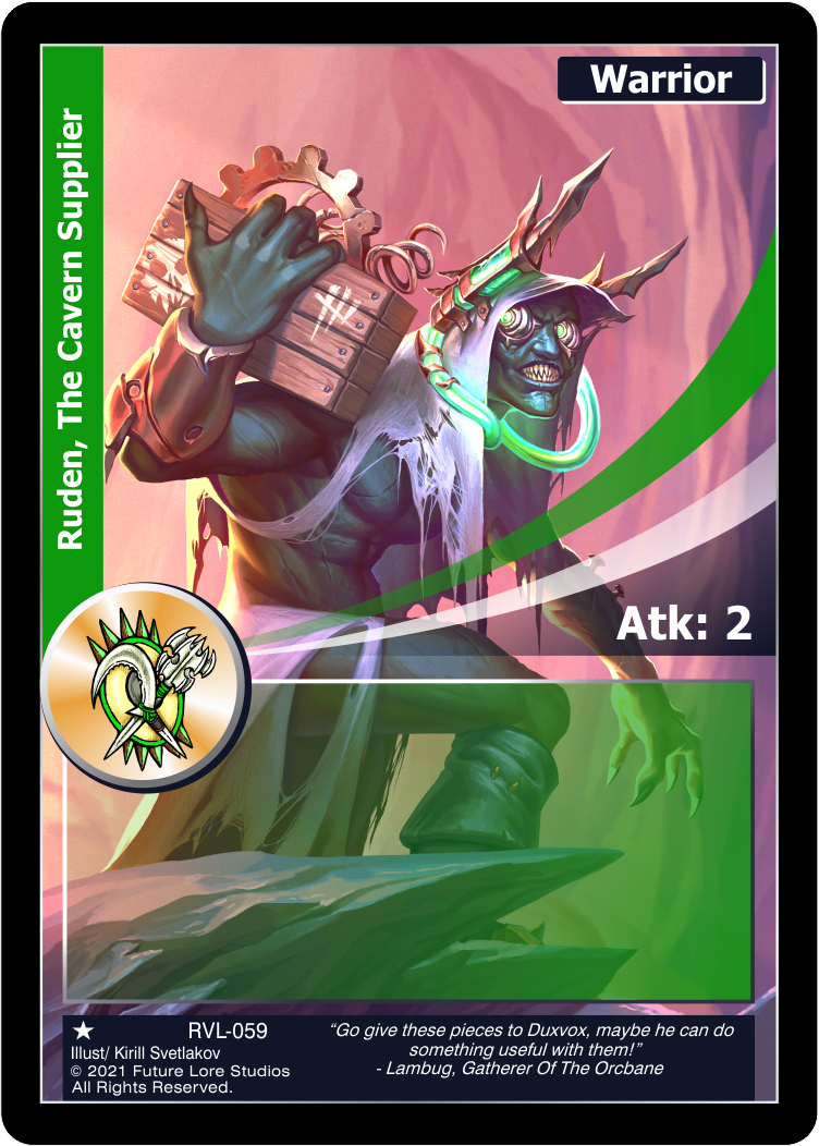 Ruden, The Cavern Supplier