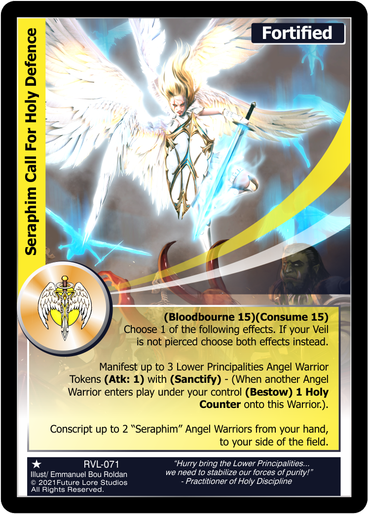 Seraphim Call For Holy Defence