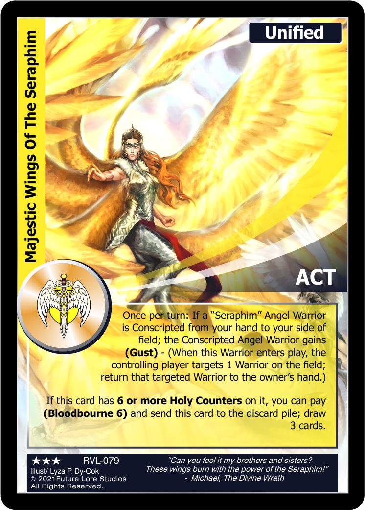 Majestic Wings Of The Seraphim