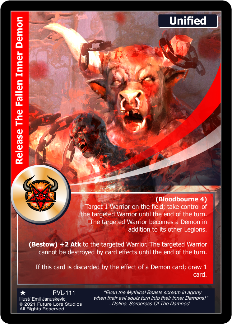 Release The Fallen Inner Demon