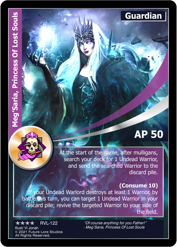 Meg’Saria, Princess Of Lost Souls