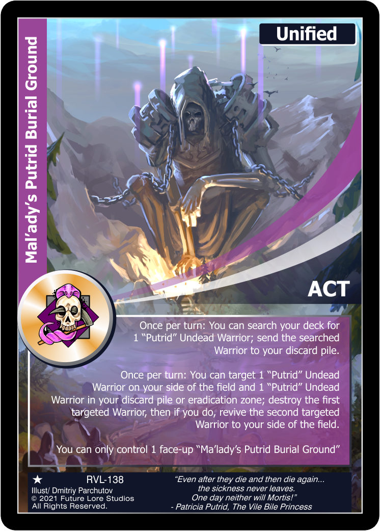 Mal’ady’s Putrid Burial Ground