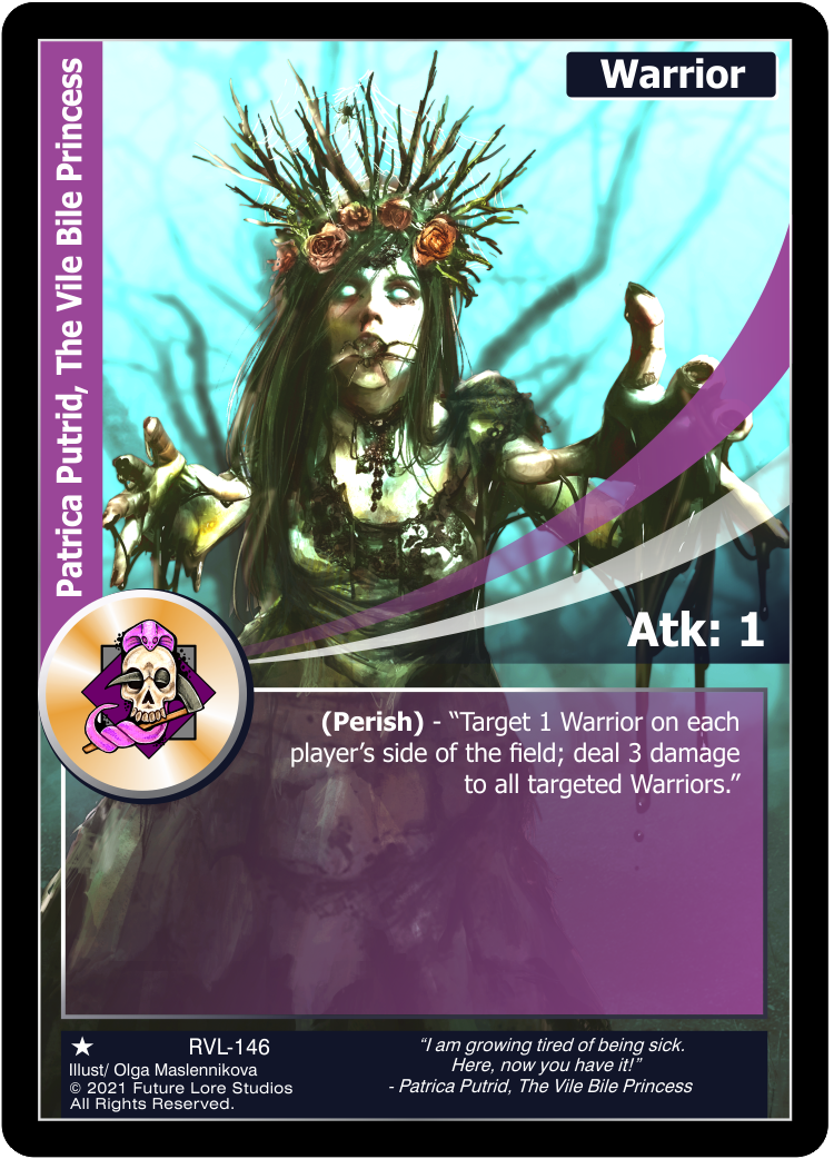 Patrica Putrid, The Vile Bile Princess