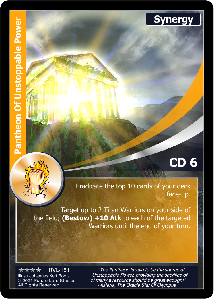 Pantheon Of Unstoppable Power