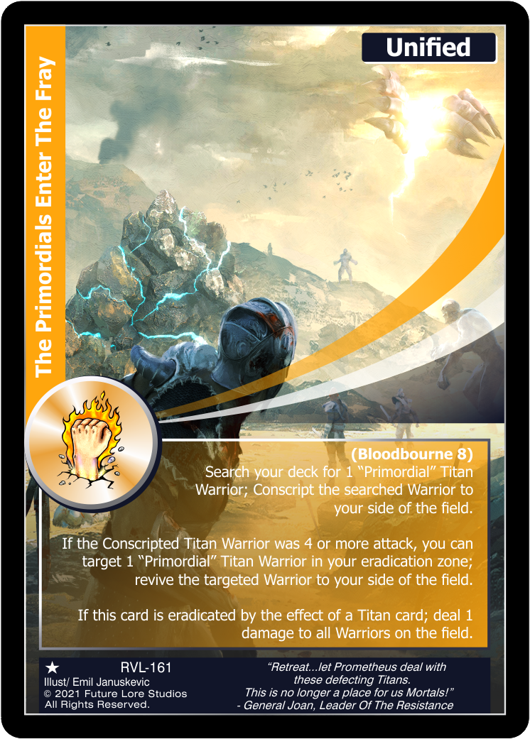 The Primordials Enter The Fray