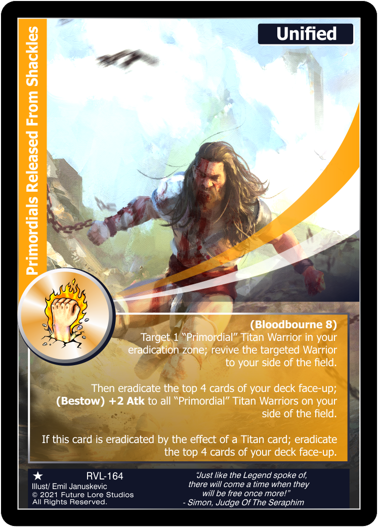 Primordials Released From Shackles