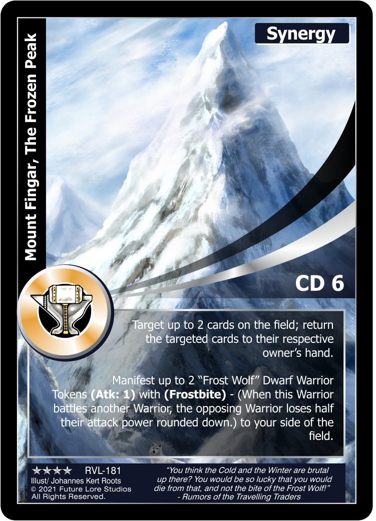Mount Fingar, The Frozen Peak