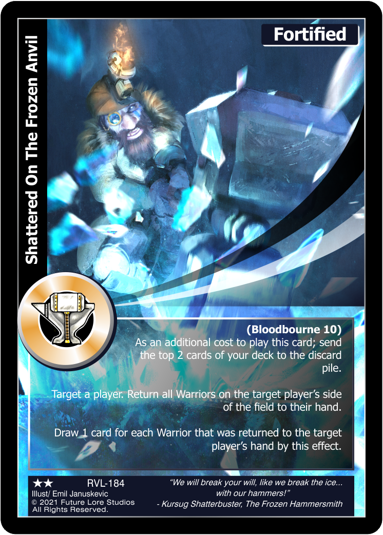 Shattered On The Frozen Anvil