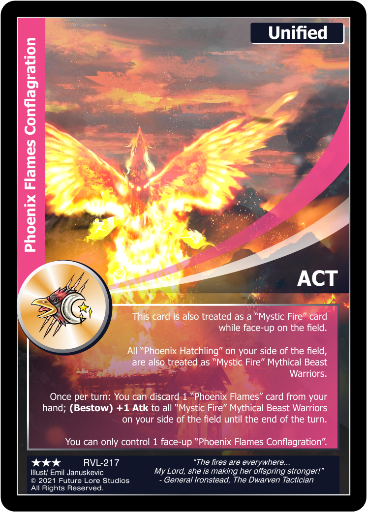 Phoenix Flames Conflagration