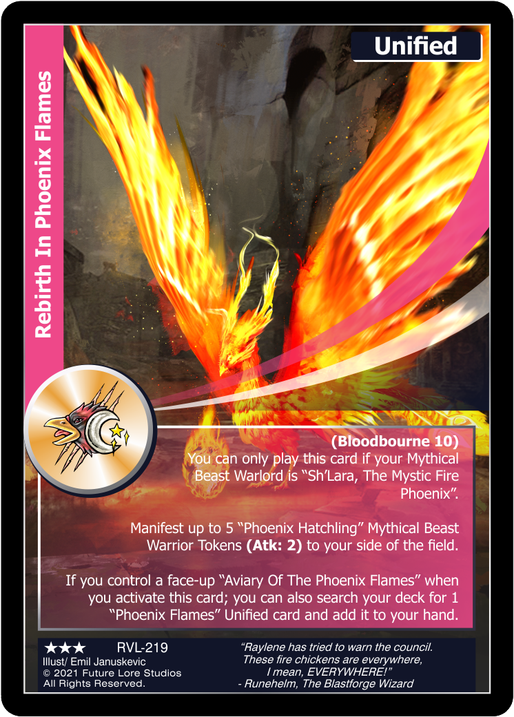 Rebirth In Phoenix Flames