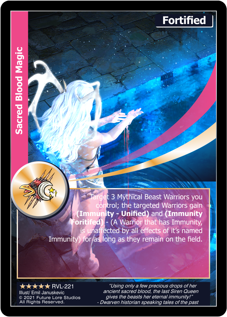 Sacred Blood Magic