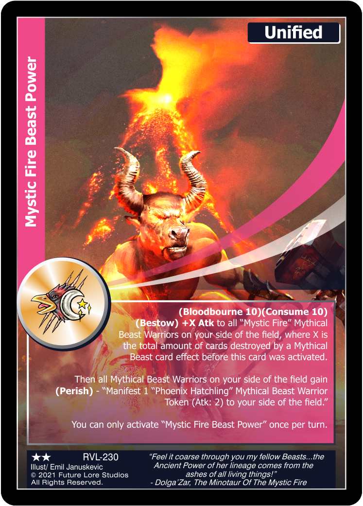 Mystic Fire Beast Power