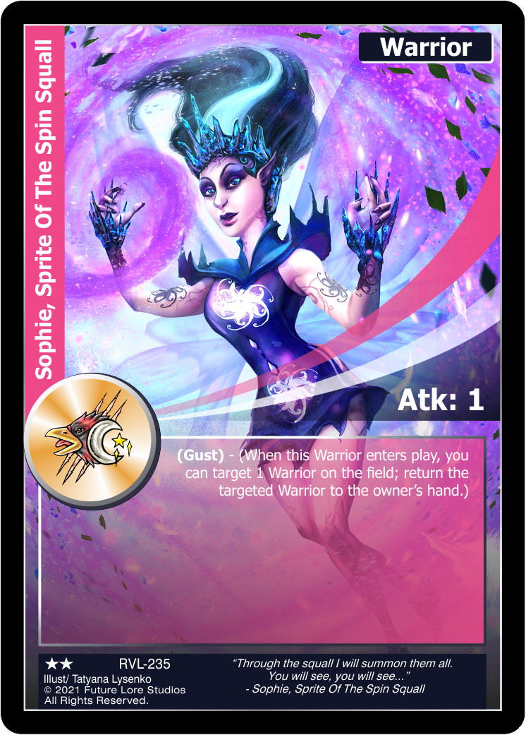 Sophie, Sprite Of The Spin Squall