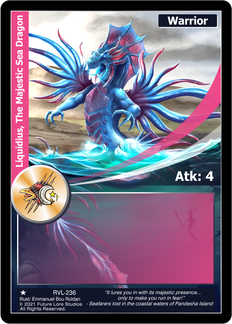 Liquidius, The Majestic Sea Dragon