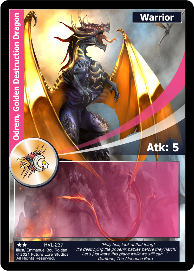 Odrem, Golden Destruction Dragon