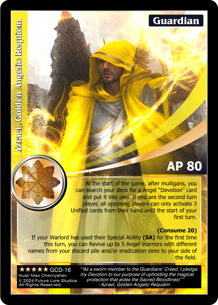 Azrael, Golden Angelic Requiem
