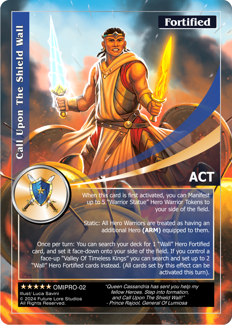 Call Upon The Shield Wall