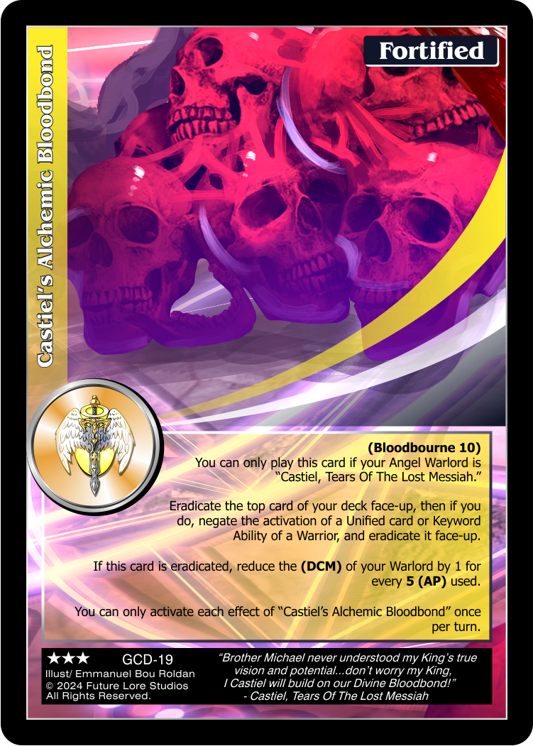 Castiel’s Alchemic Bloodbond