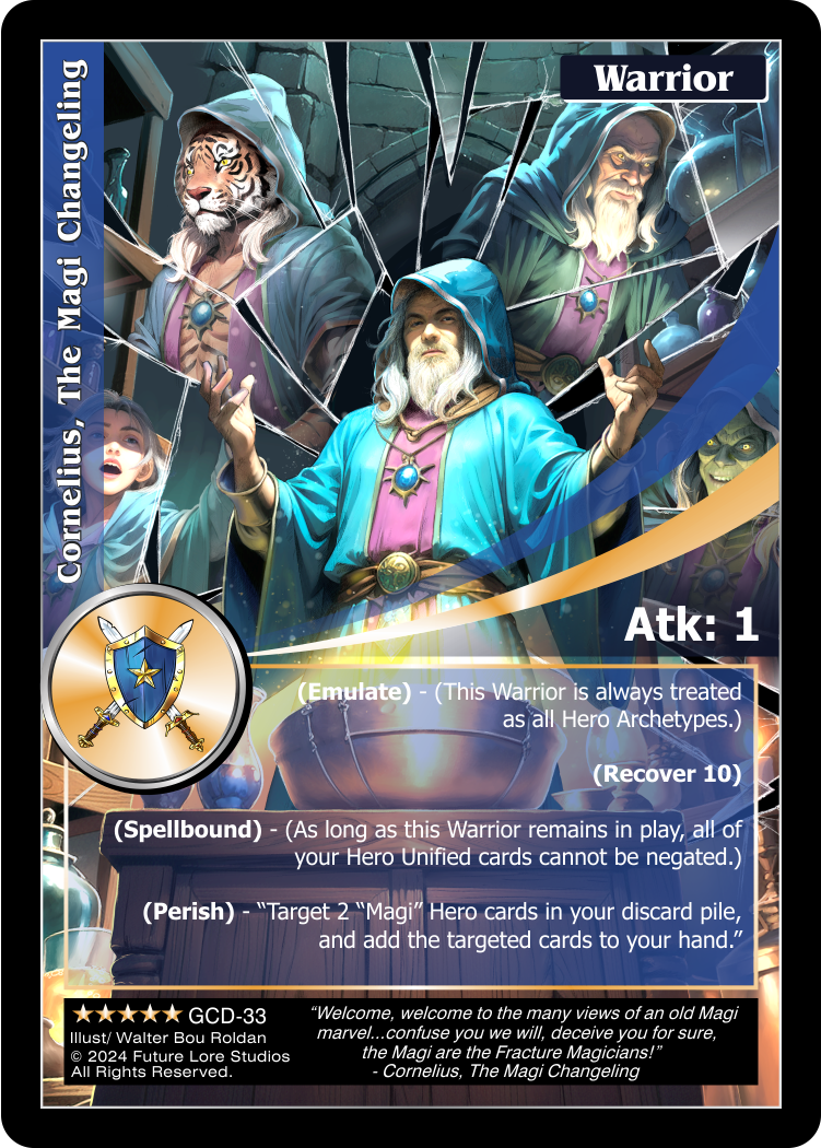 Cornelius, The Magi Changeling