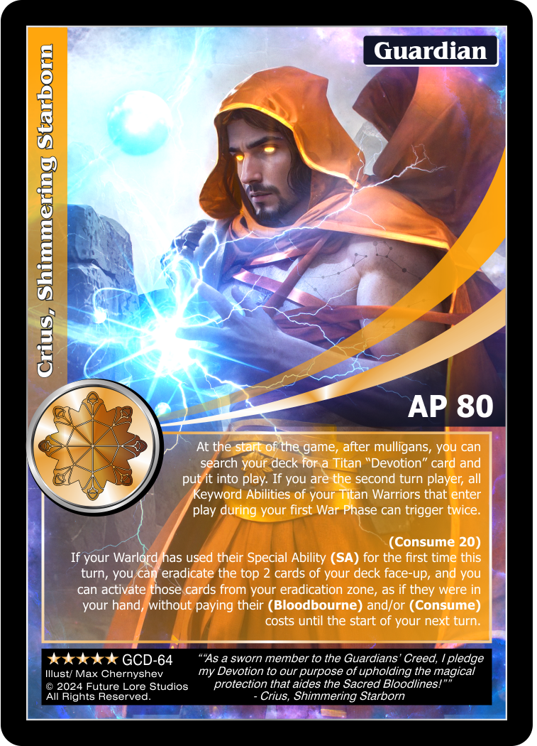 Crius, Shimmering Starborn