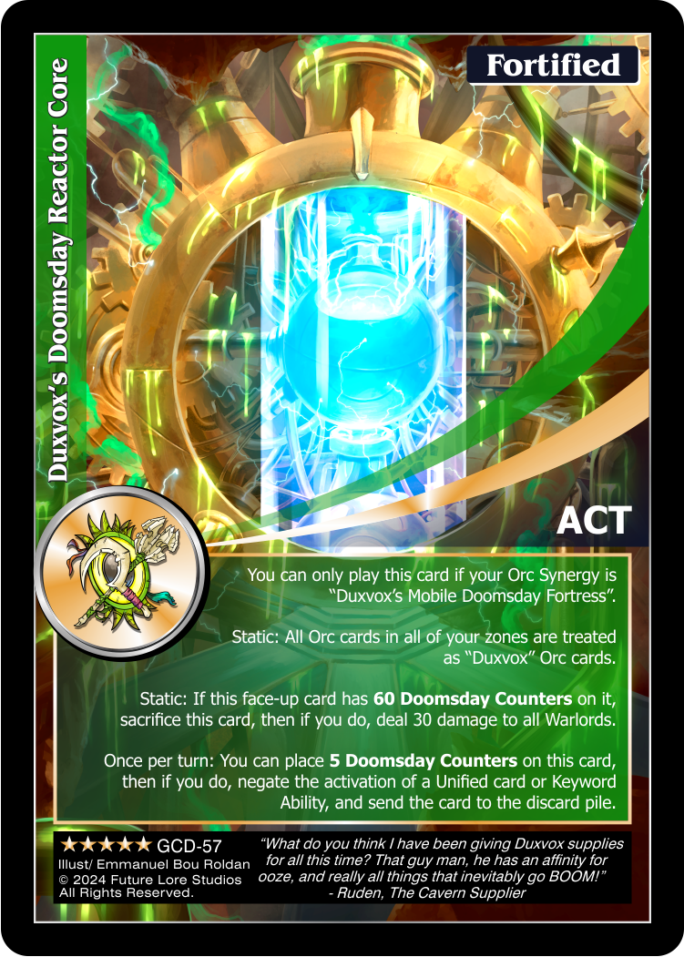 Duxvox’s Doomsday Reactor Core