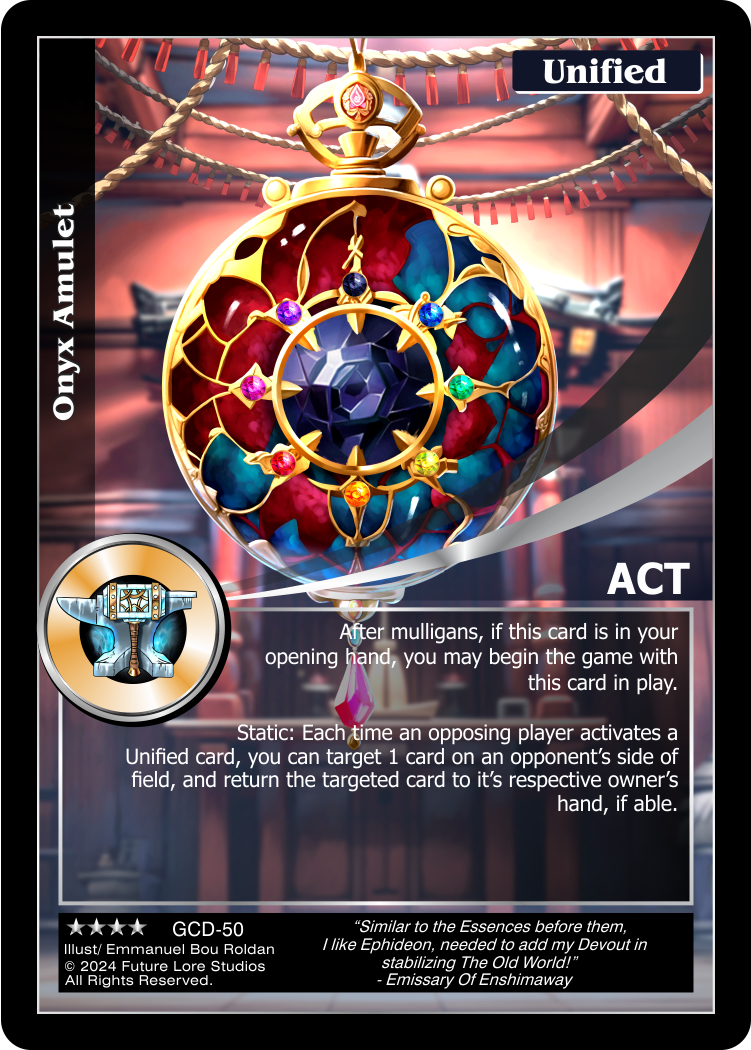 Onyx Amulet