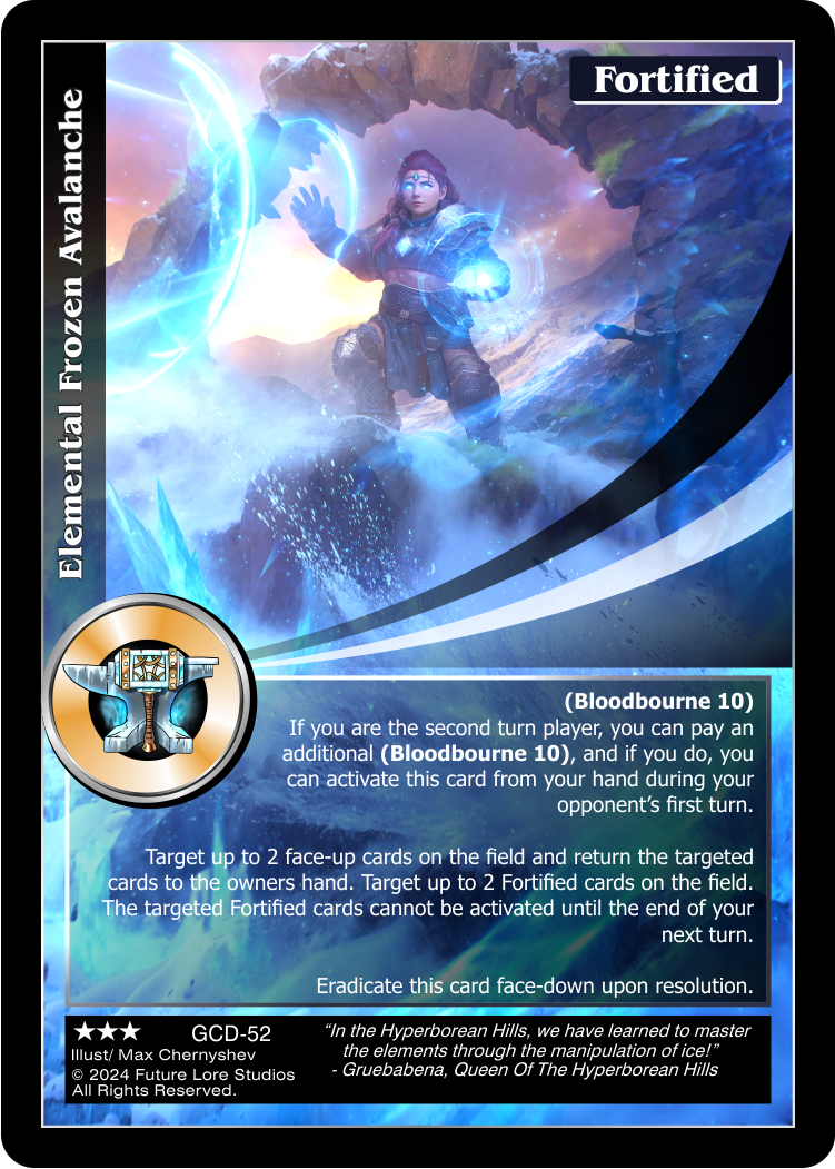 Elemental Frozen Avalanche