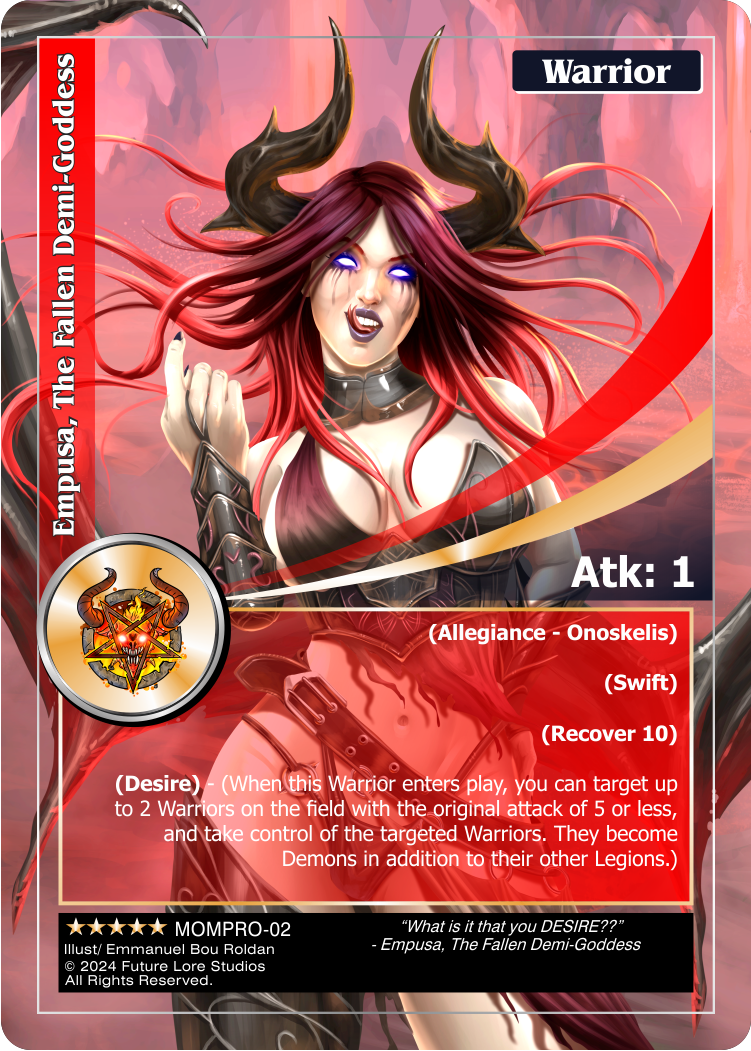 Empusa, The Fallen Demi-Goddess