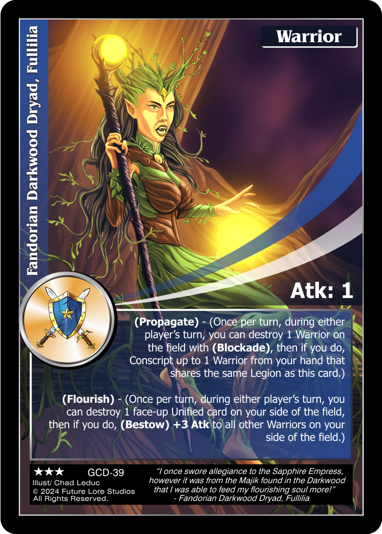 Fandorian Darkwood Dryad, Fullilia