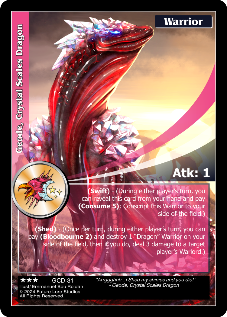 Geode, Crystal Scales Dragon