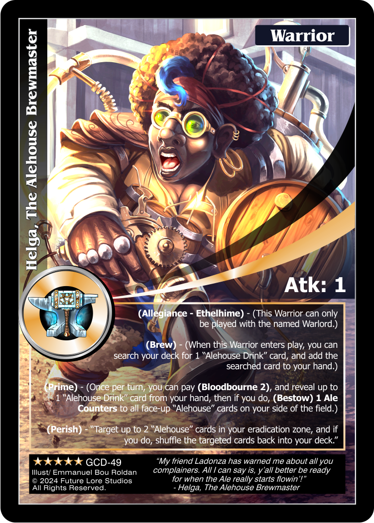 Helga, the Alehouse Brewmaster