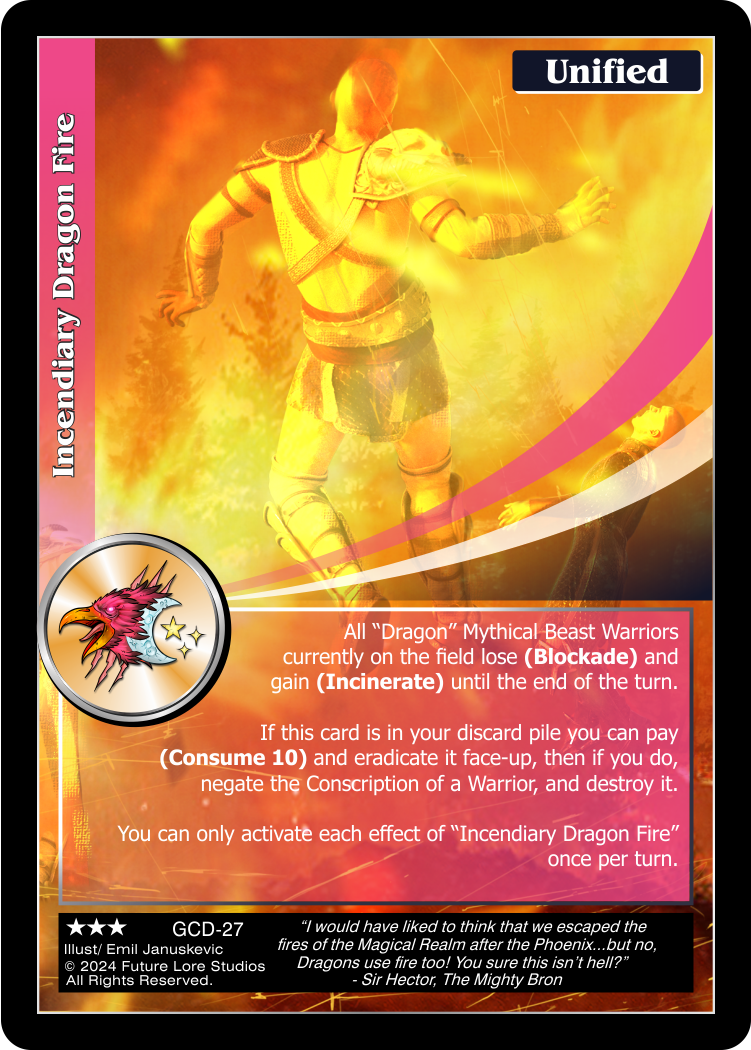 Incendiary Dragon Fire