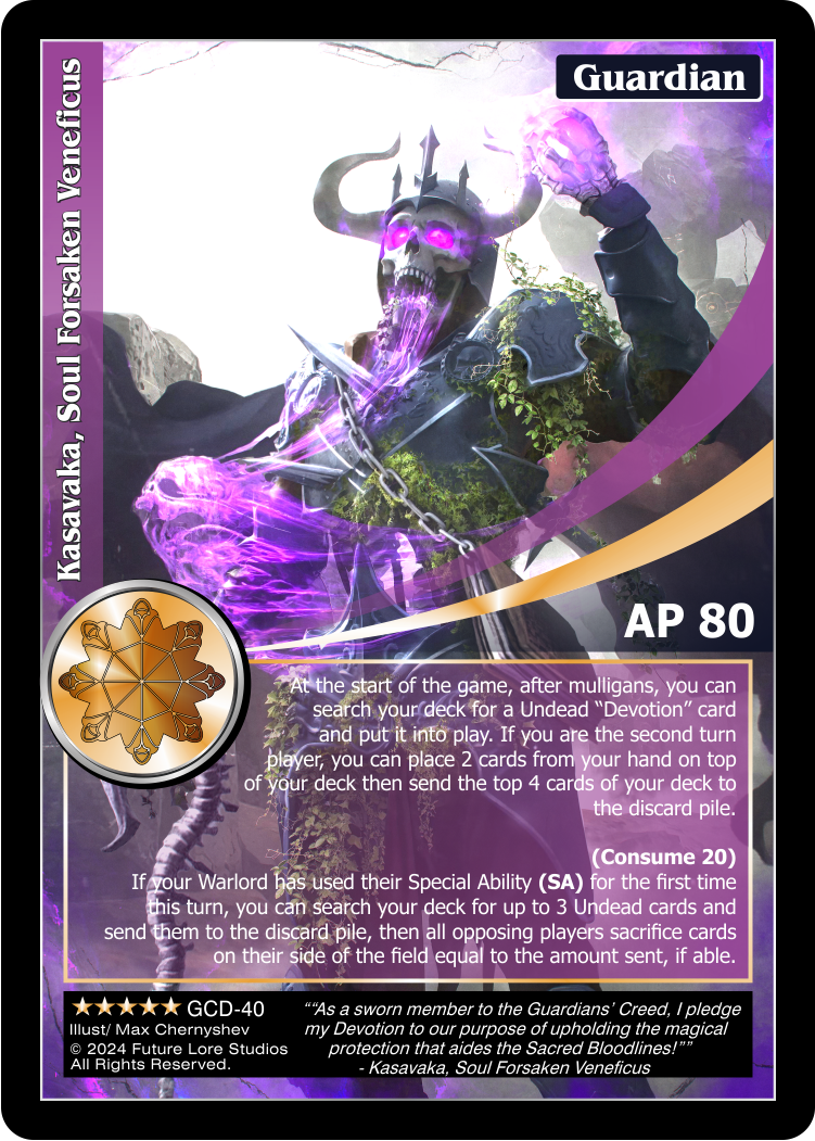 Kasavaka, Soul Forsaken Veneficius