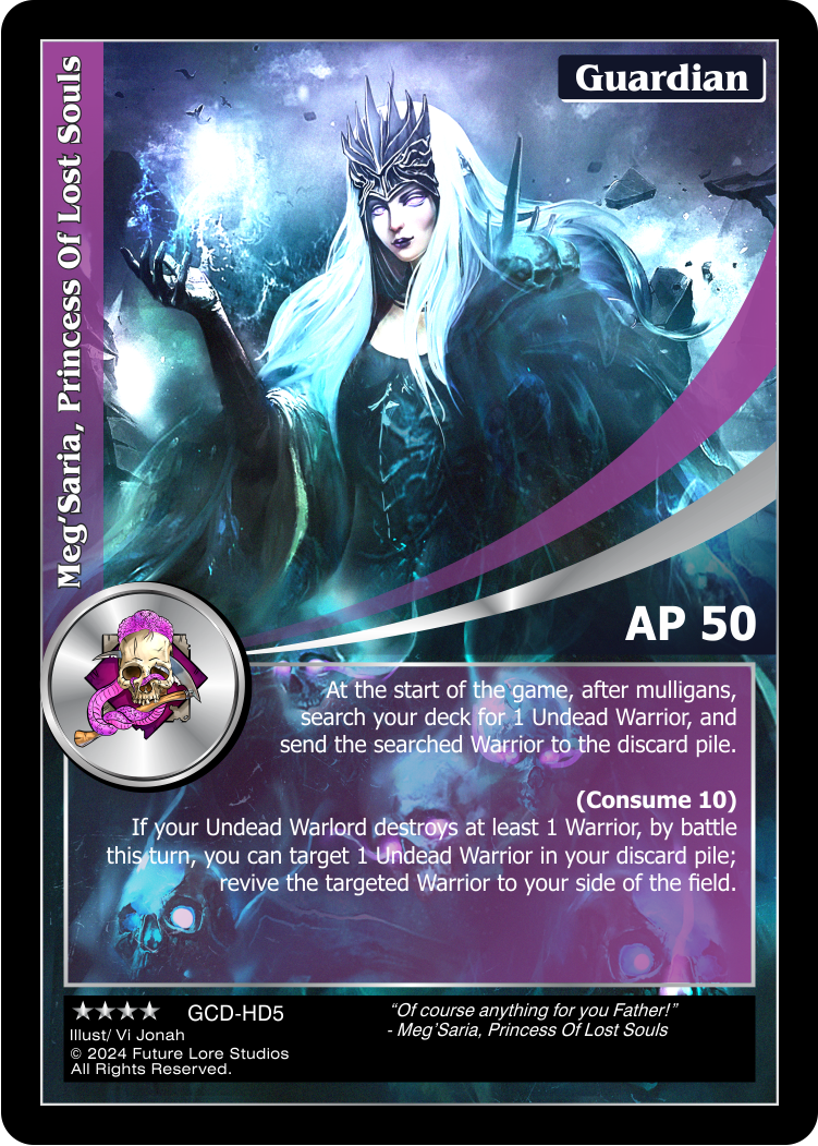 Meg’Saria, Princess Of Lost Souls