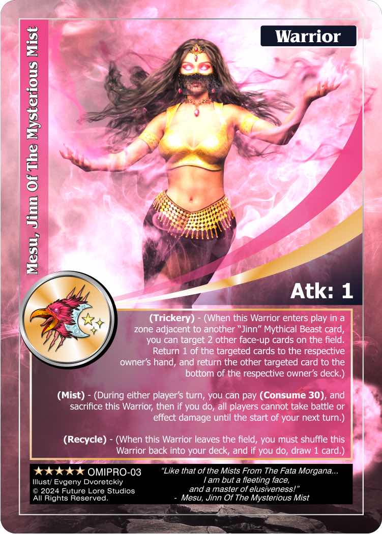 Mesu, Jinn of the Mysterious Mists