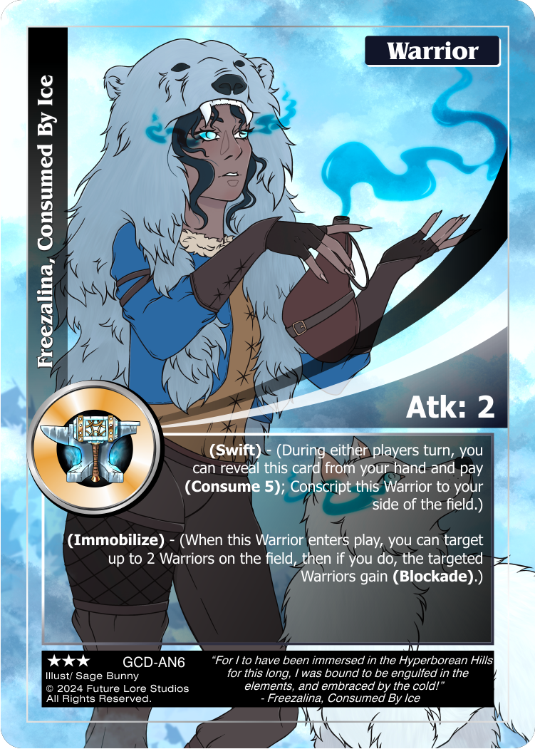 Freezalina, Consumed By Ice