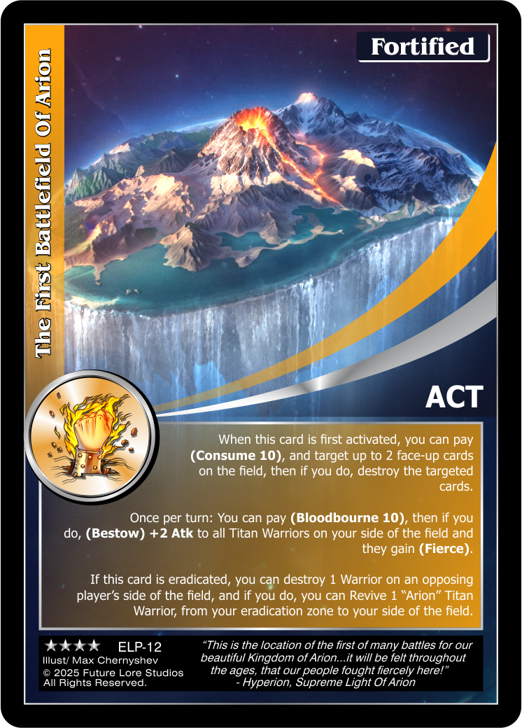 The First Battlefield of Arion