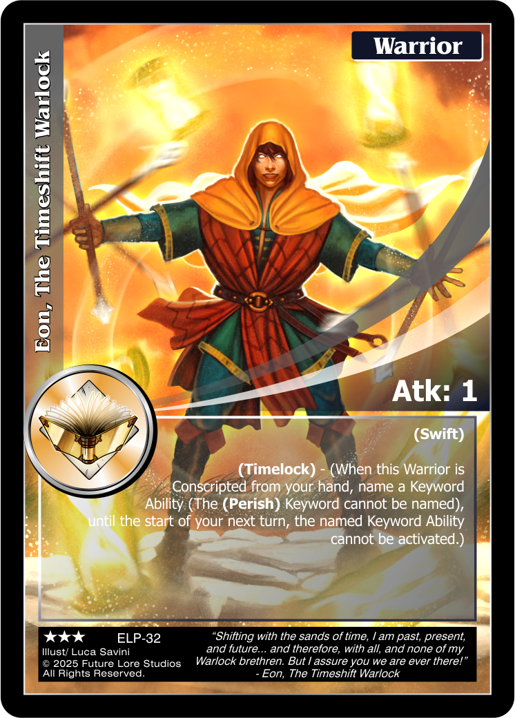 Eon, the Timeshift Warlock