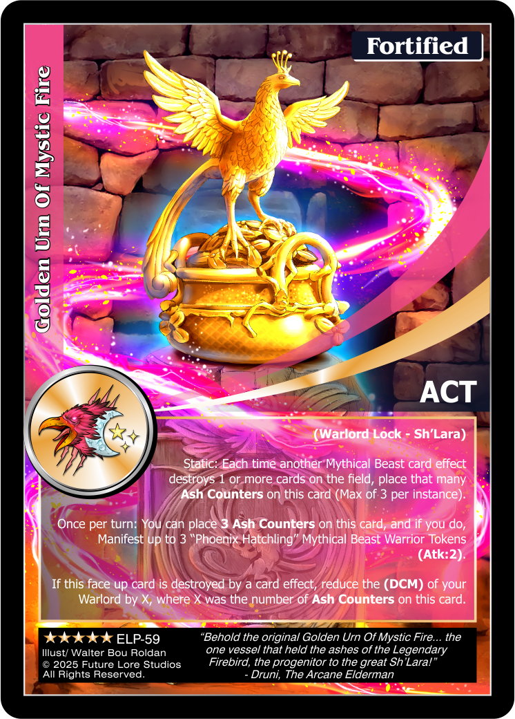Golden Urn of Mystic Fire