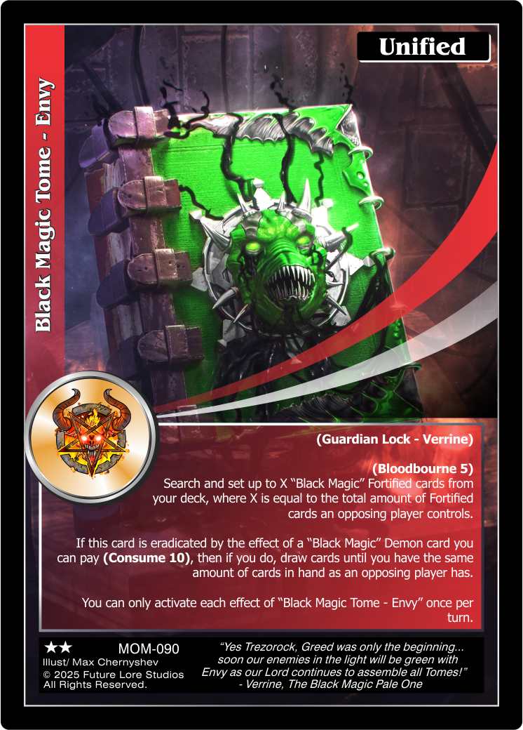 Black Magic Tome – Envy