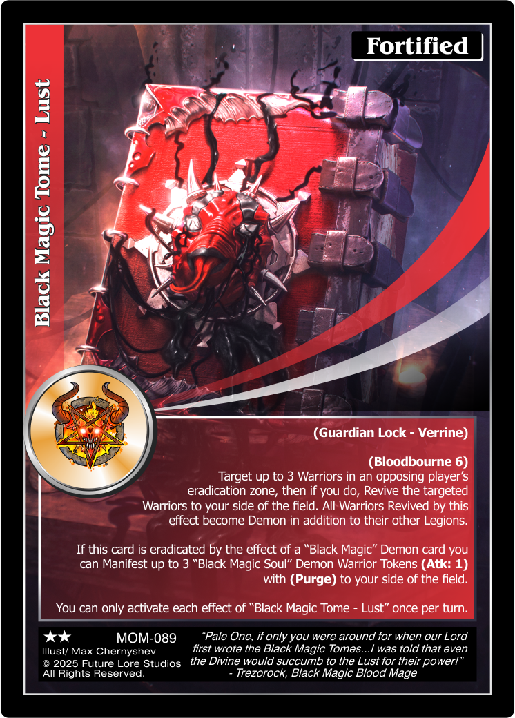 Black Magic Tome – Lust