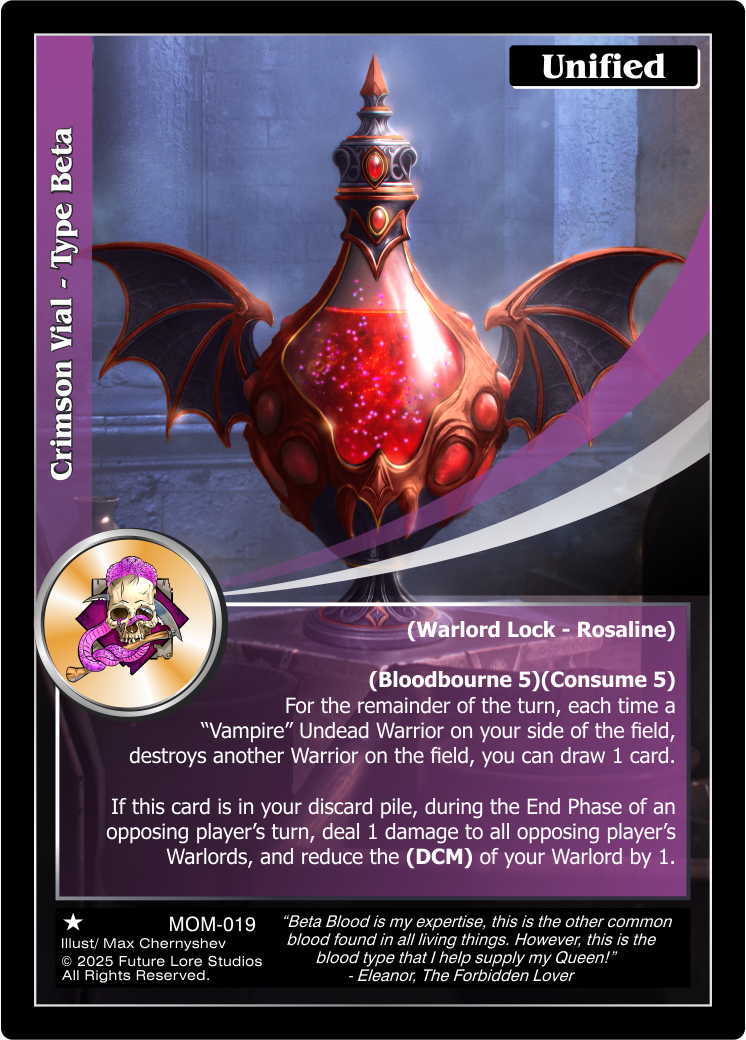 Crimson Vial – Type Beta