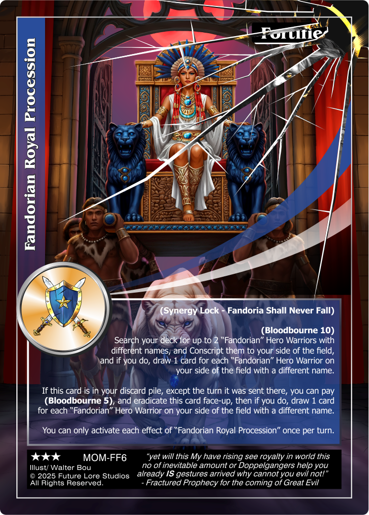 Fandorian Royal Procession