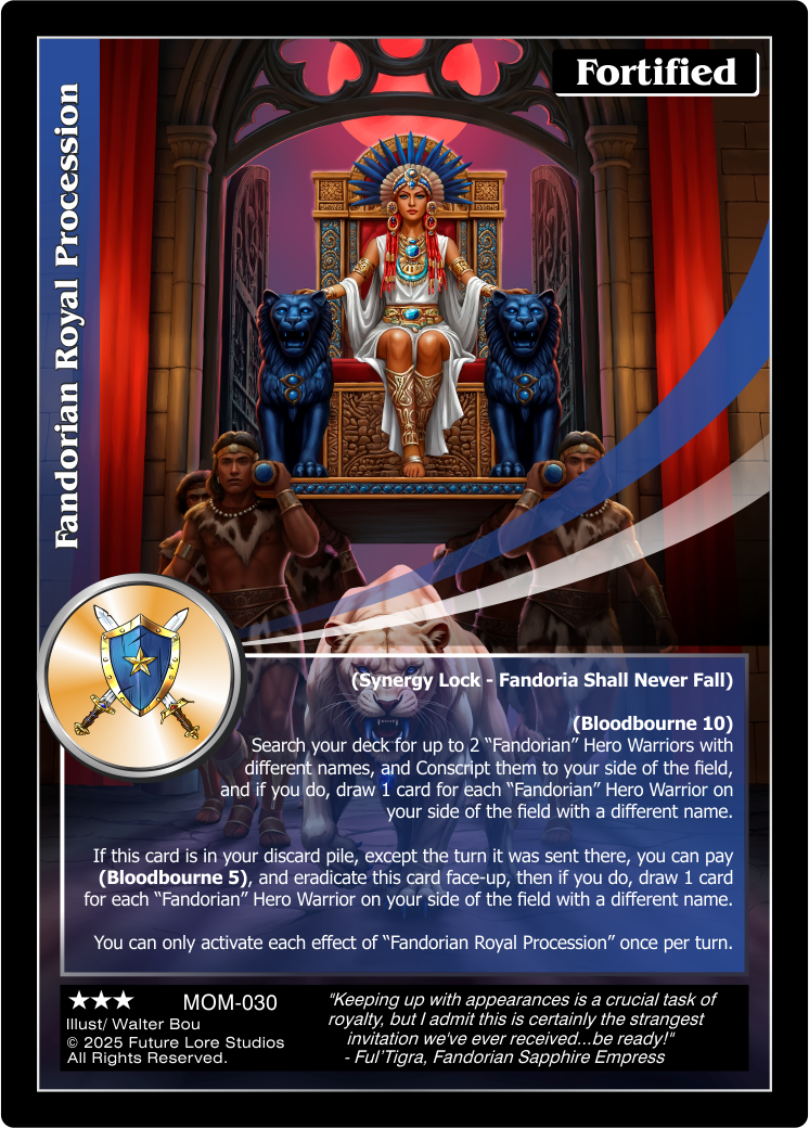 Fandorian Royal Procession