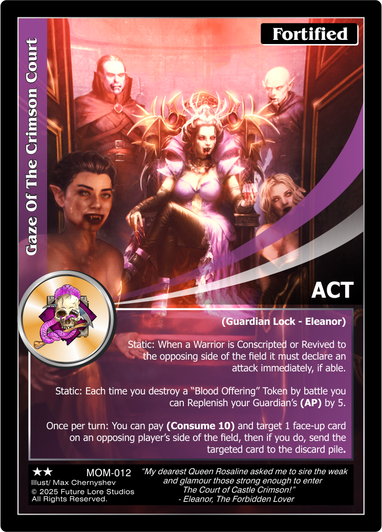 Gaze Of The Crimson Court