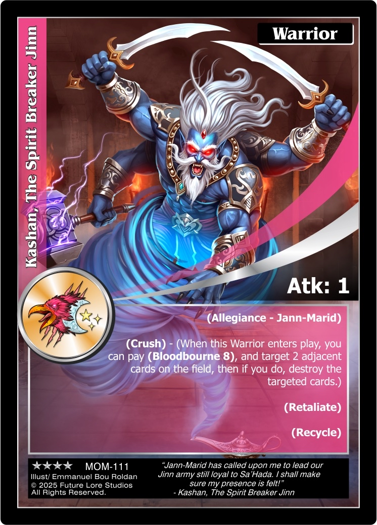 Kashan, The Spirit Breaker Jinn